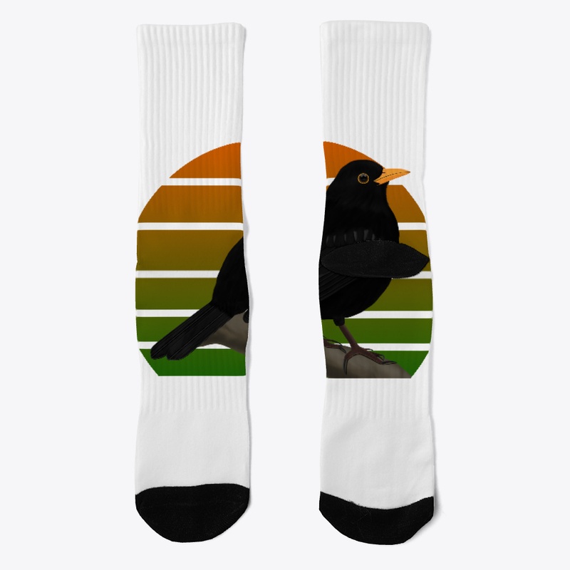 jz.birds Blackbird Bird Animal Art