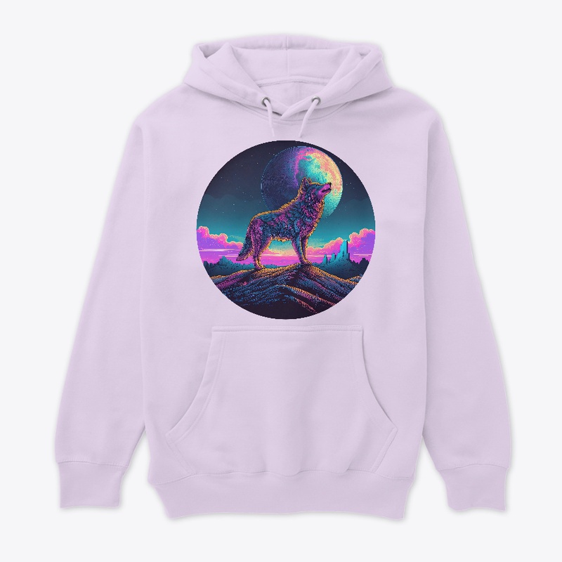 Dessert Plains Baying Wolf