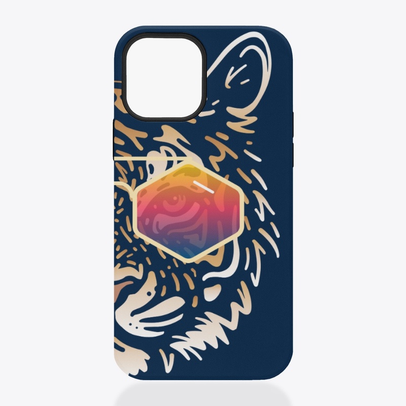 Cute Tiger in Sunglasses (Colored+sg03)