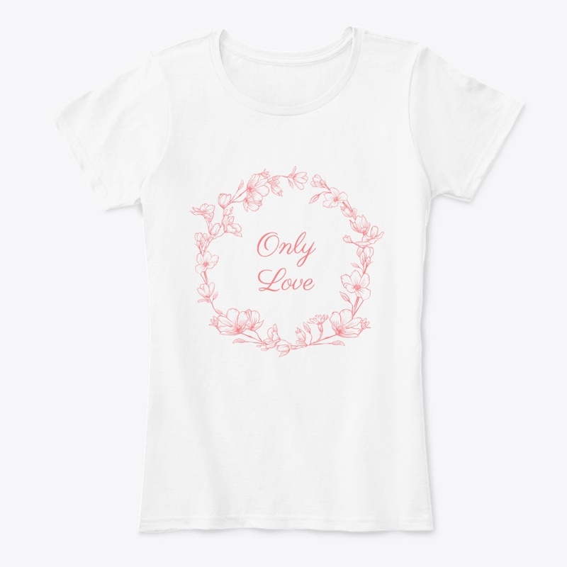 Only Love with floral design