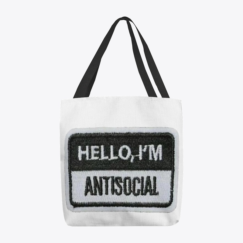 Hello - I'm Anti Social - Logo design