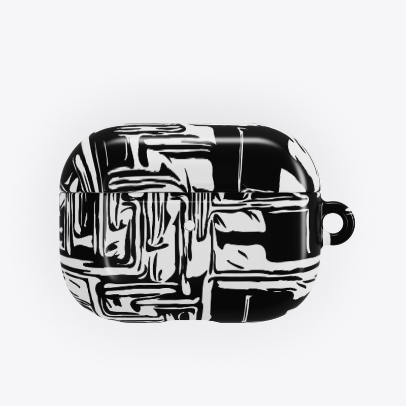 Black White Abstract Pattern 