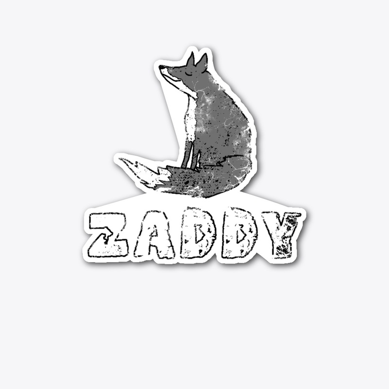 Zaddy silver fox daddy fox design