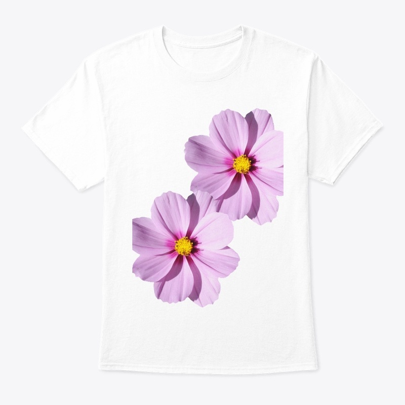 Beautiful flowers design t shirt