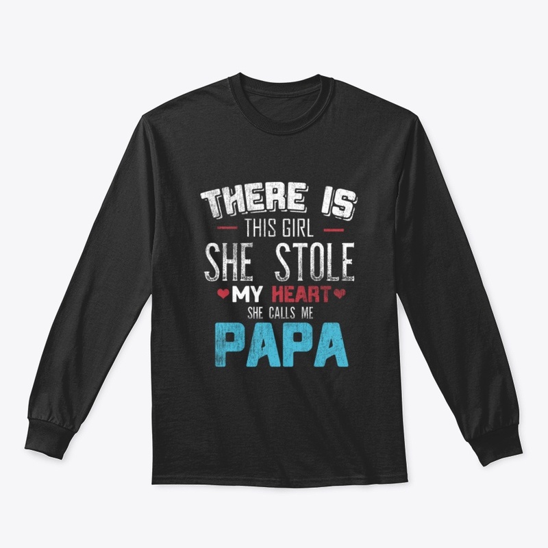 Papa Daughter Funny Fathers Day T Shirt