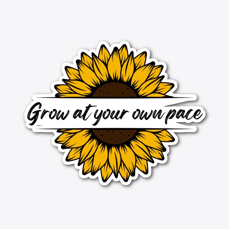 Grow at your own pace women's apparel 