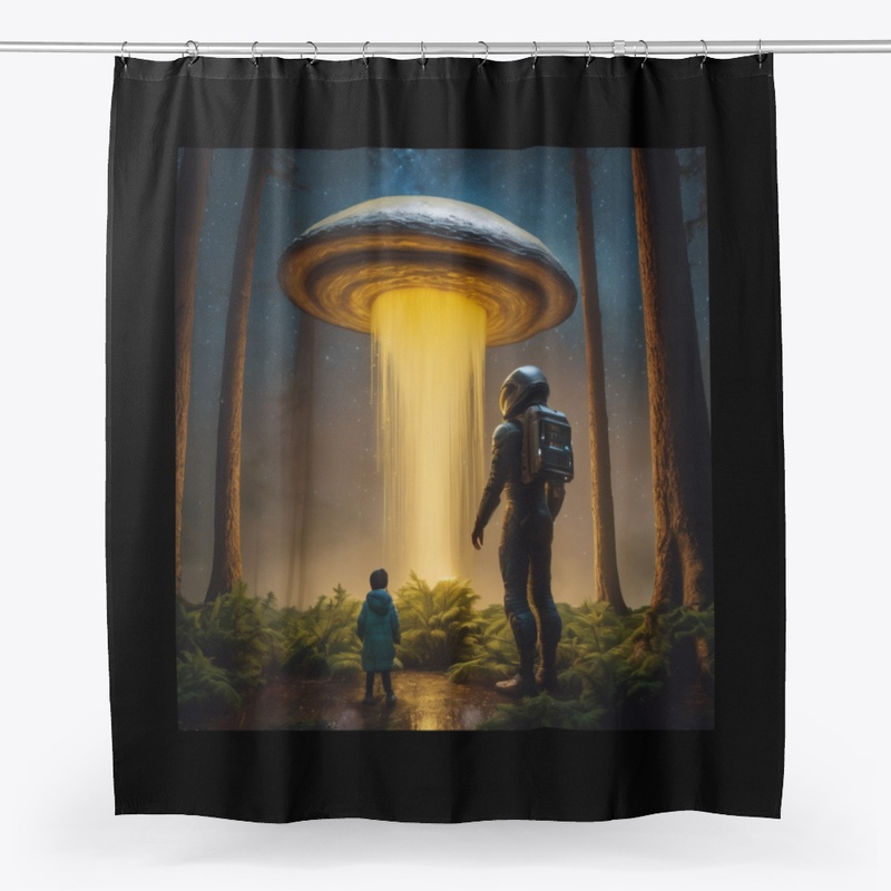UFO lift off