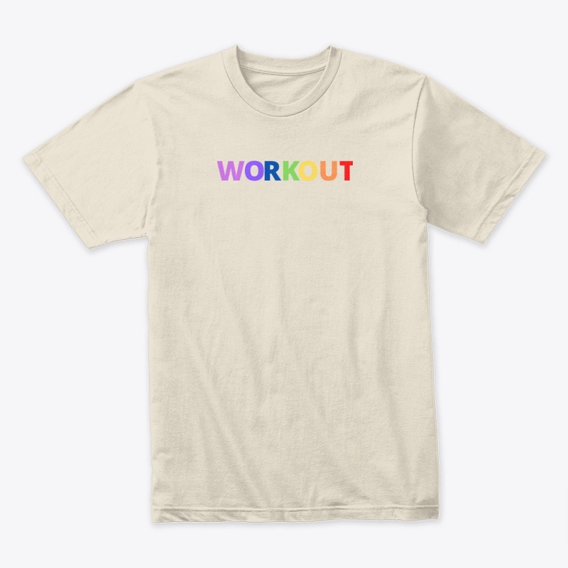 Rainbow Workout Shirt