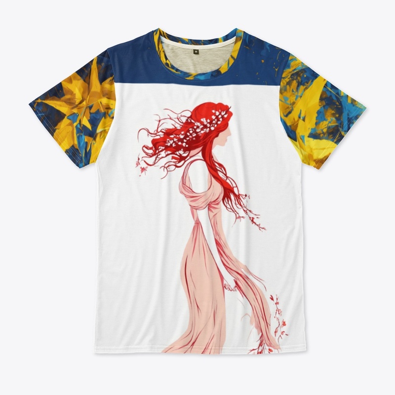 Abstract Color Drawing t-shirt 