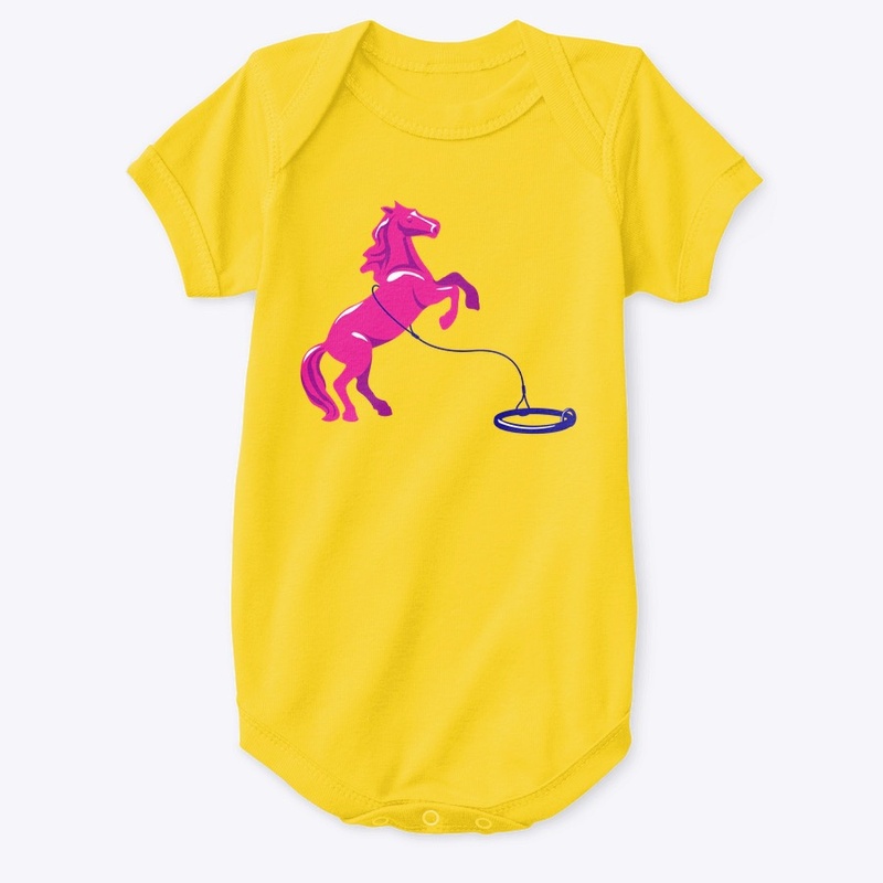 Pink Horse Onesie