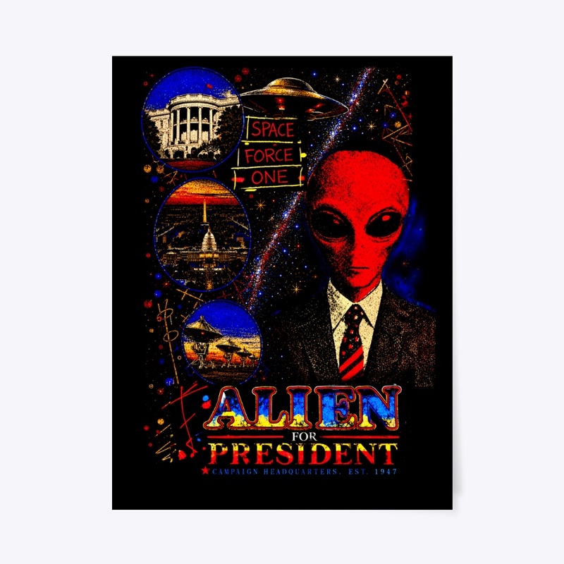 AFP 80’s Street Art Poster