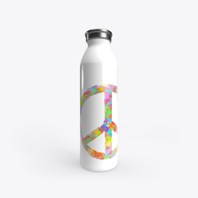Peace Stainless Water Bottle