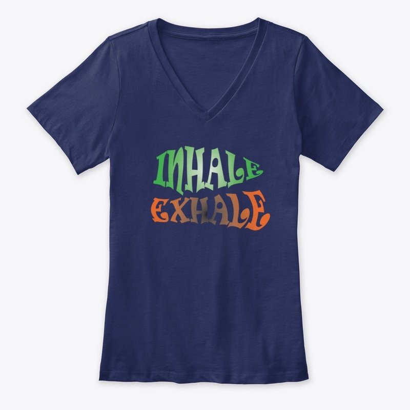 NEW INHALE EXHALE T-SHIRTS