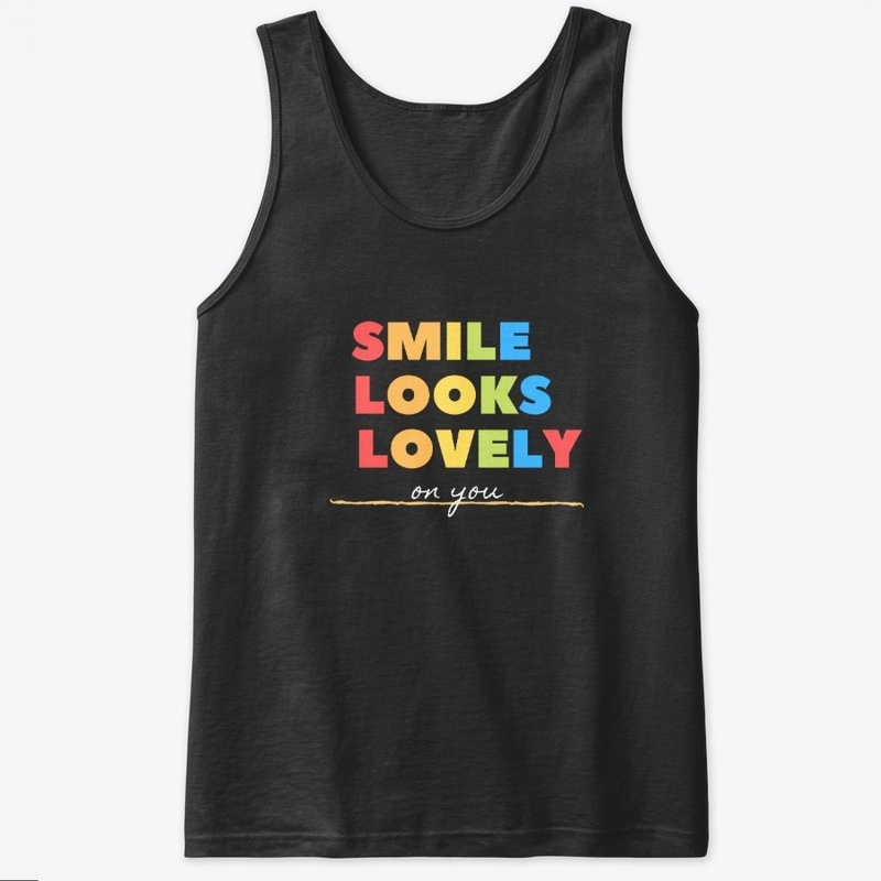 Positive smile looks lovely on you