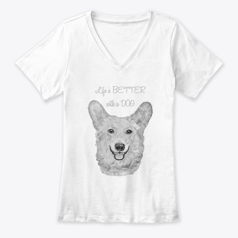 Men and Women Dog Tee Shirt