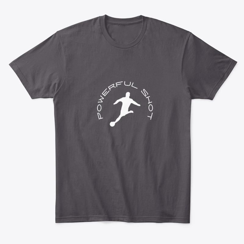 Soccer: Powerful Shot 1 White Logo