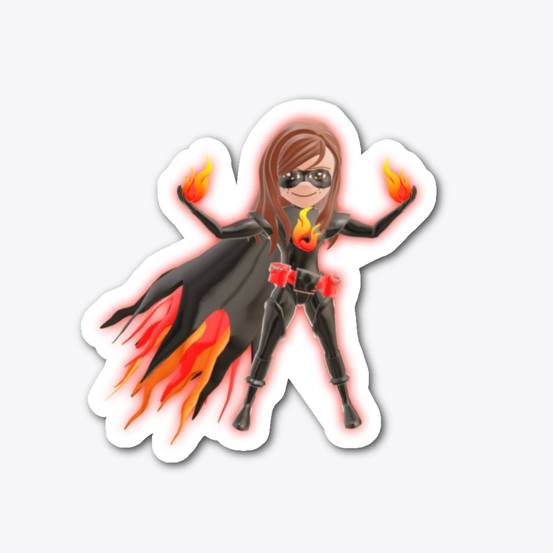 THIS FRECKLEZONFIRE STICKER