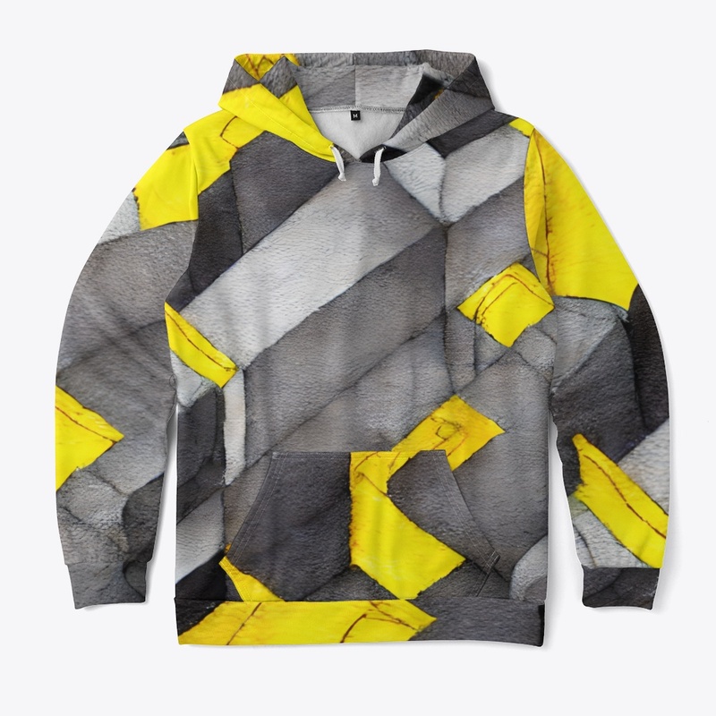 Yellow and 3 Shades of Gray 