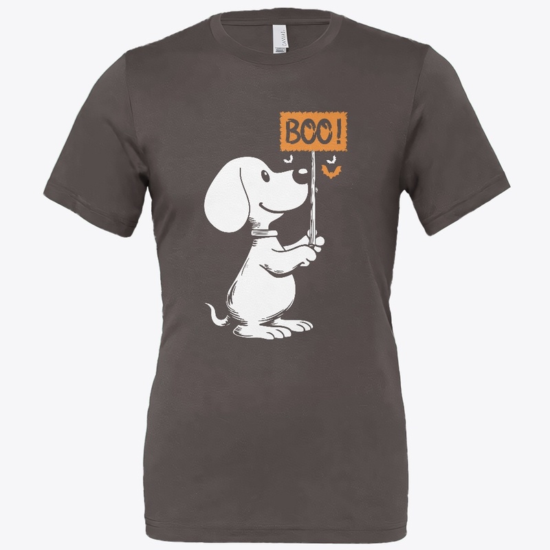 Cute Dog Boo Halloween T-Shirt