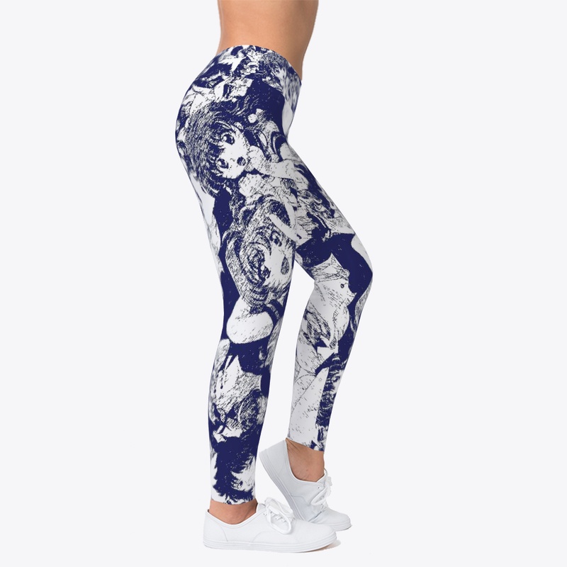 Anime Print Leggings