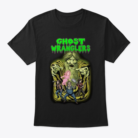 Ghost Wranglers T Shirt Black T-Shirt Front
