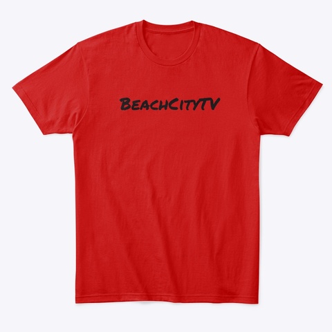 Beach City Tv Merch Classic Red T-Shirt Front