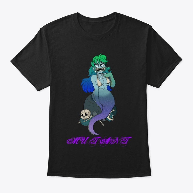 Mutant Minds mermaid tee