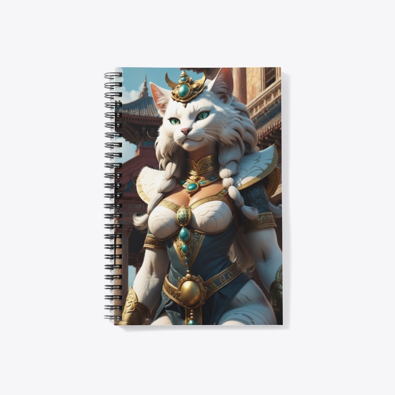 Regal Feline Warrior