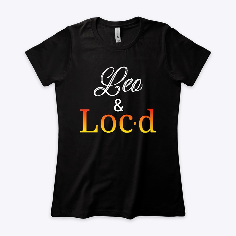 Leo & loc'd zodiac tee shirt