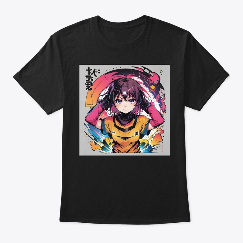 Cyberpunk Anime Warrior