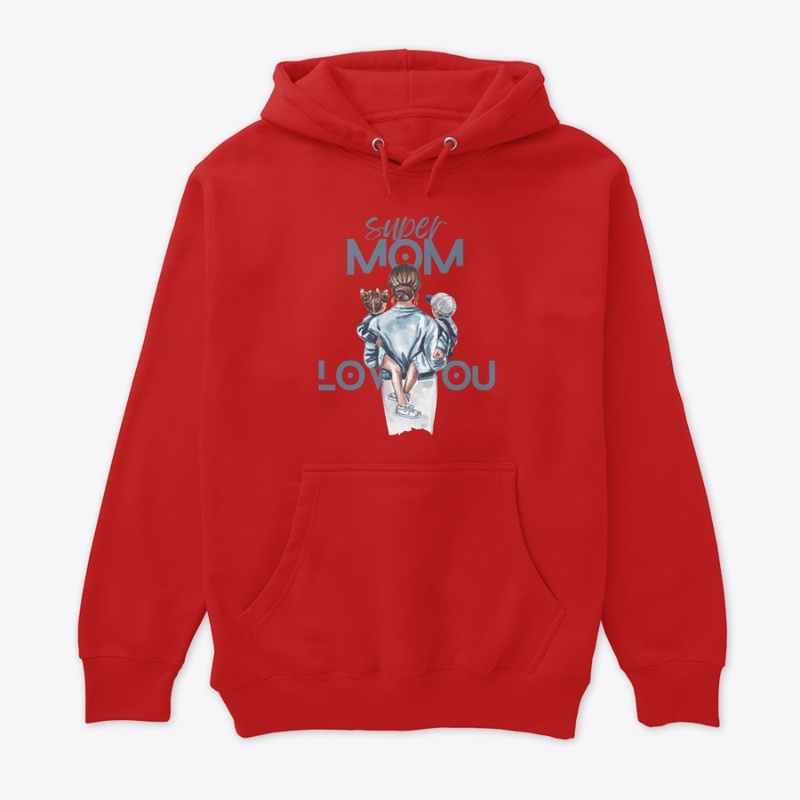 supper mom Unisex Premium TShirt 