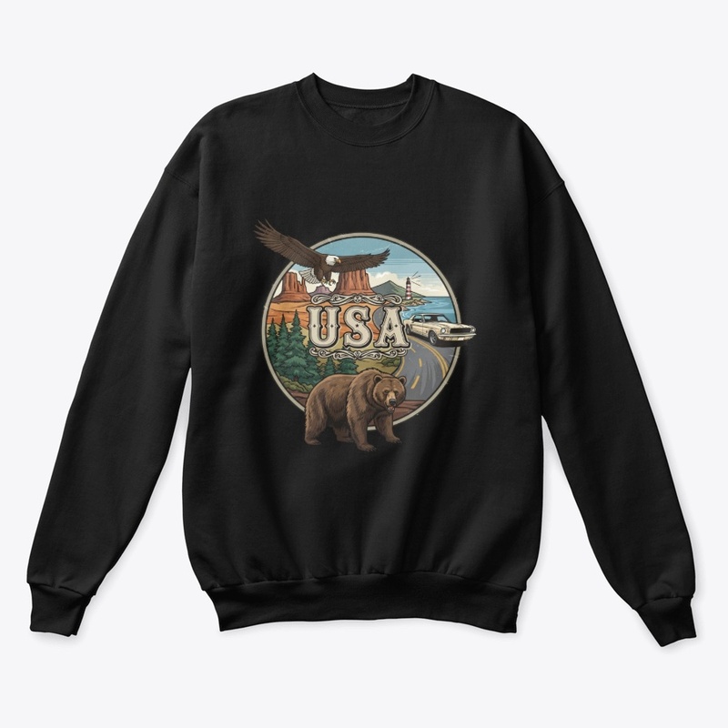 USA Nature Explore Travel Badge