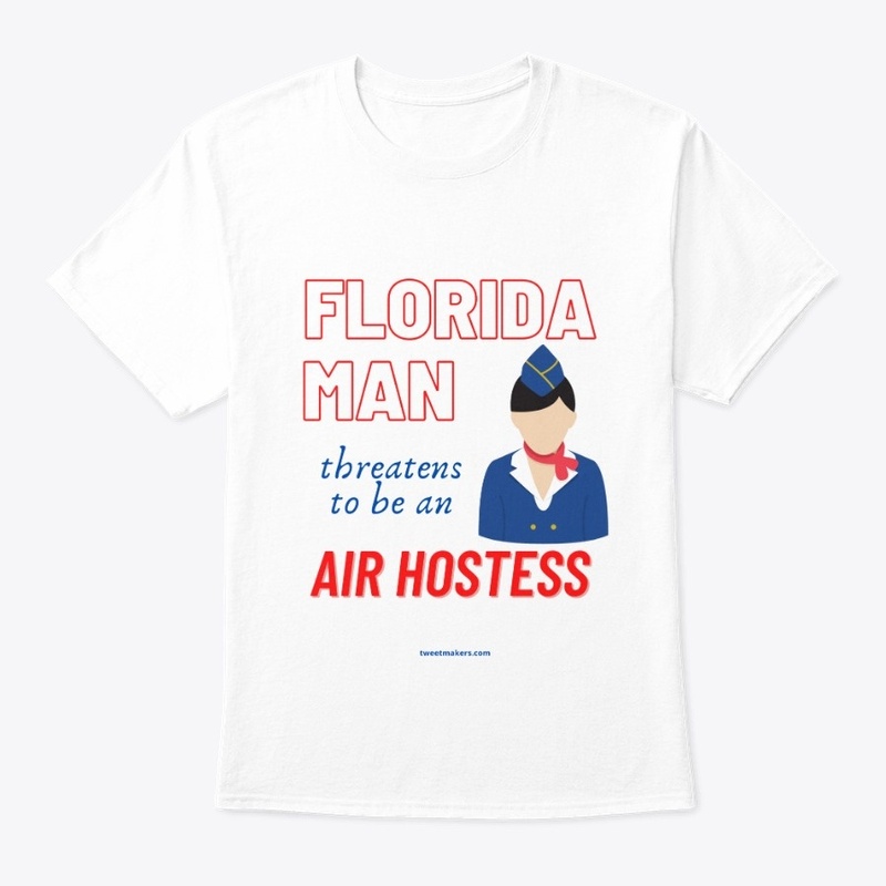 FloridaMan Air Hostess - AI Generated