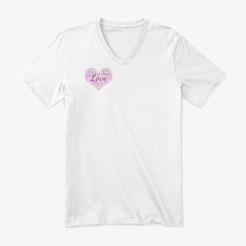 Heart, LOVE pattern
