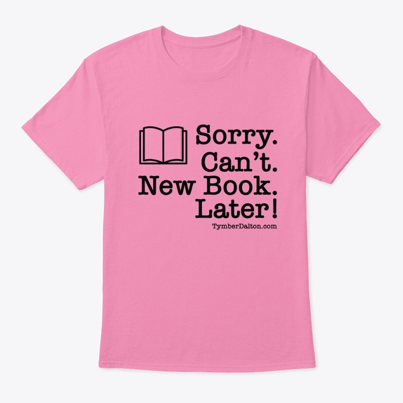 Sorry. Can't. New Book. Later! (Black)