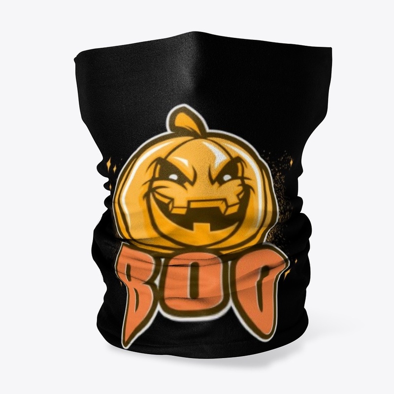 Halloween Face Mask (Pumpkin Man #3f)