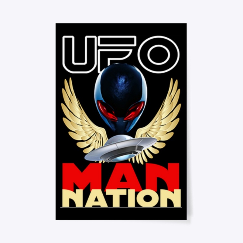 UFO  MAN NATION MERCHANDISE