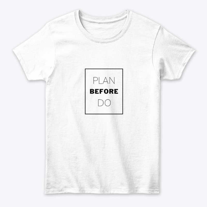 Text: Plan Before Do (Black)
