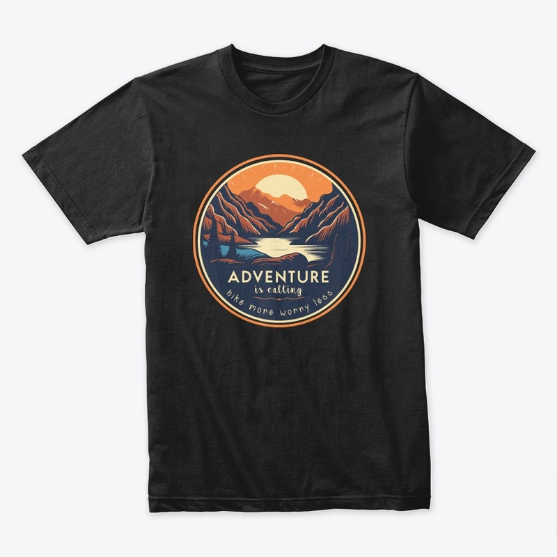 Adventure Is Calling Tshirt logo