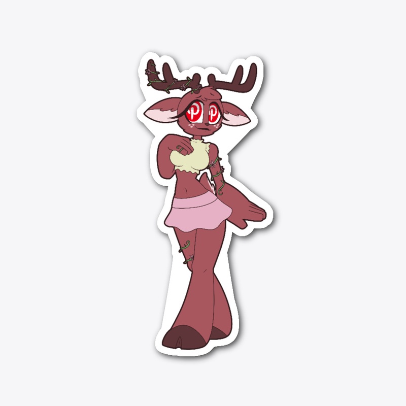 Flower Reindeer