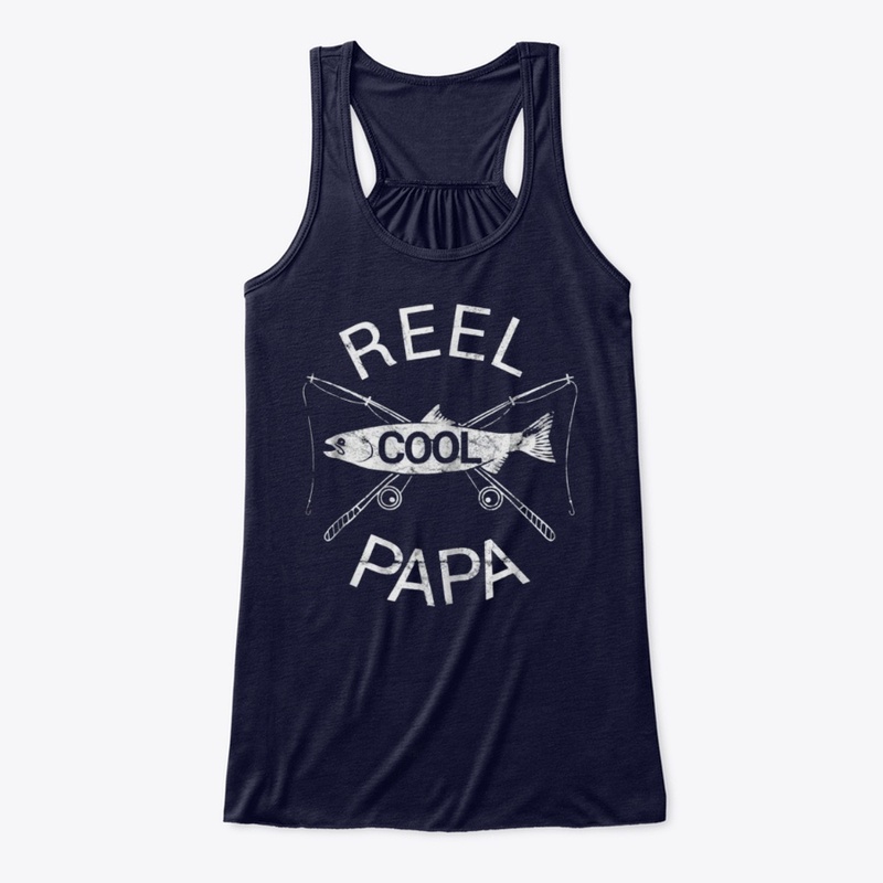 Fishing Reel Cool Papa Tshirt