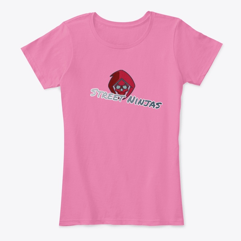Hooded Red Skull Ninja Logo