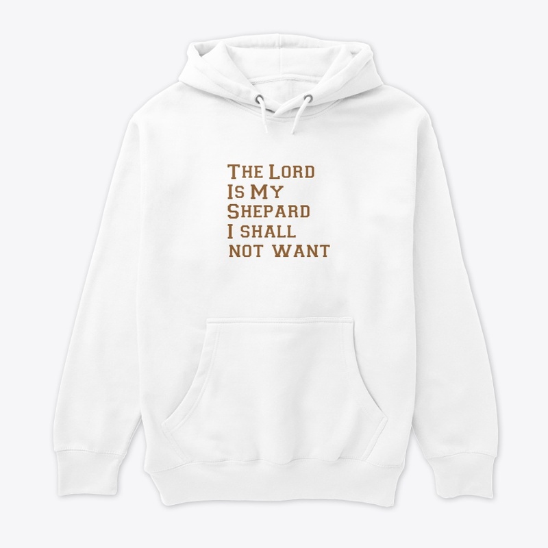 I shall Not want