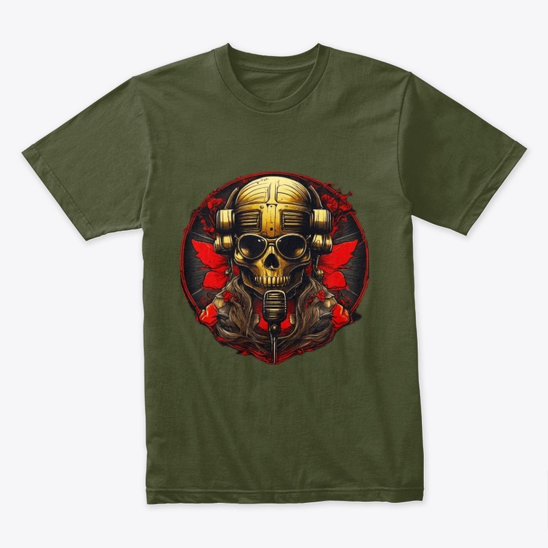 Electric Mic TShirt Design Rock and roll