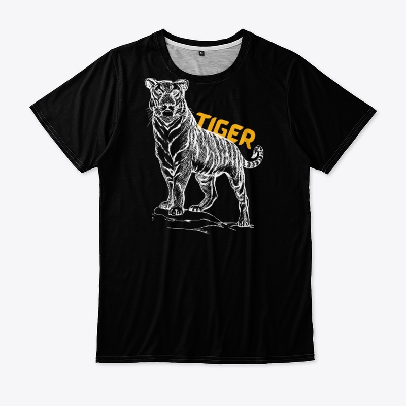 Tiger' Pure cotton Comfortable t-shirts 