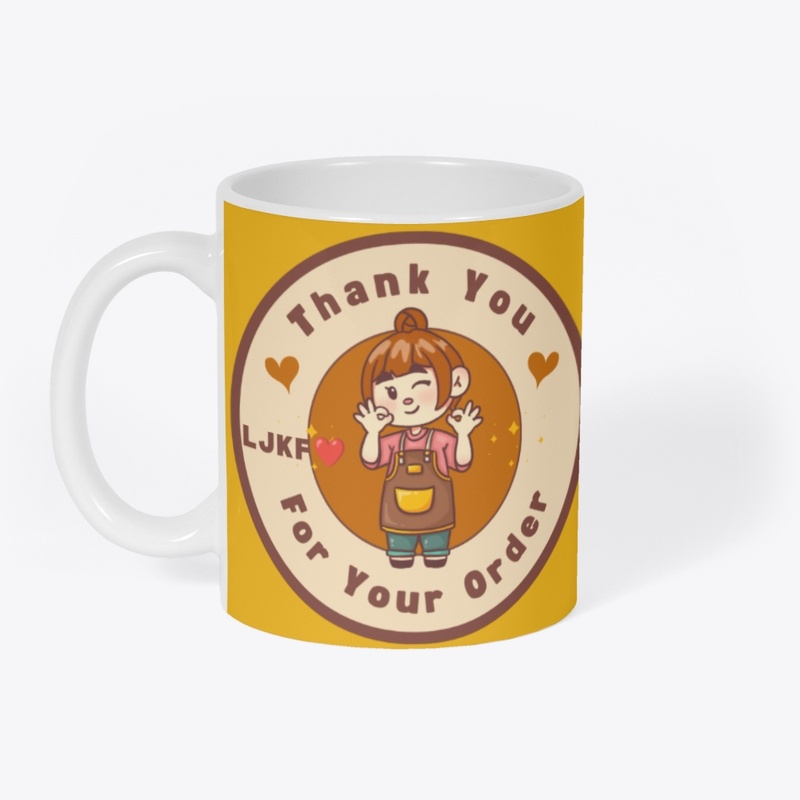 You For Your Order Sticker