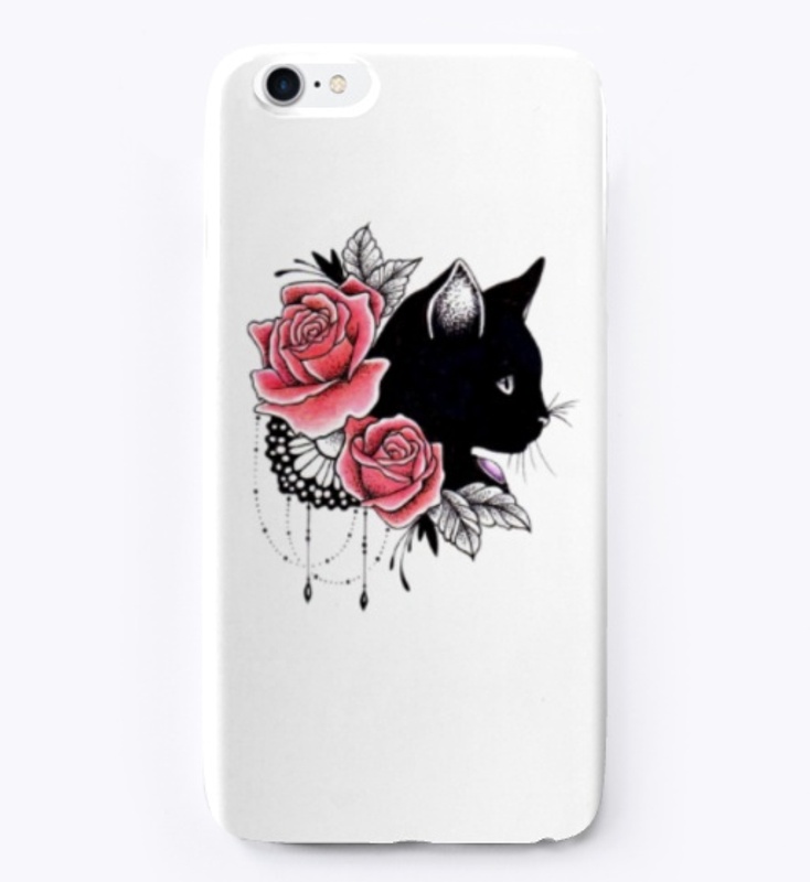 Black Cat & Roses