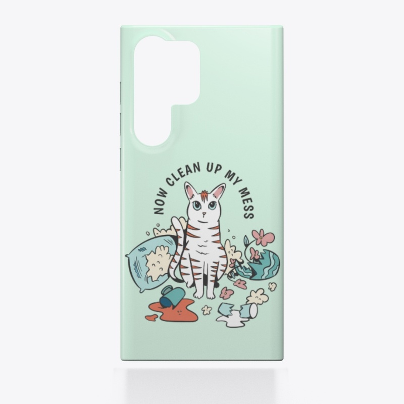Messy Cat, Funny Quote