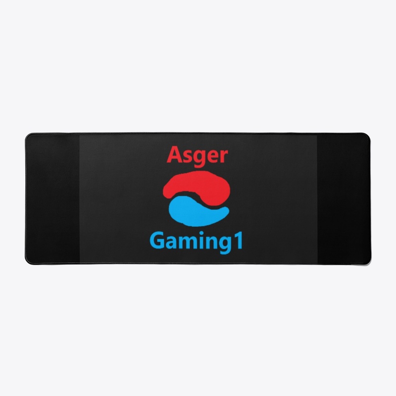 AsgerGaming1 yin and yang desk mat