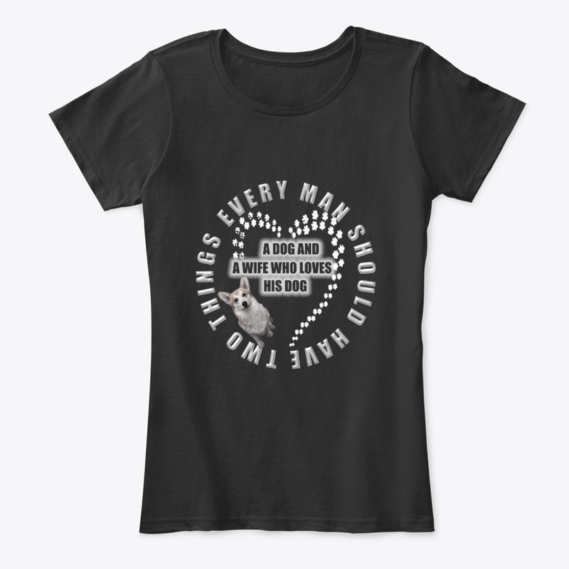 A dog and a wife t-shirt